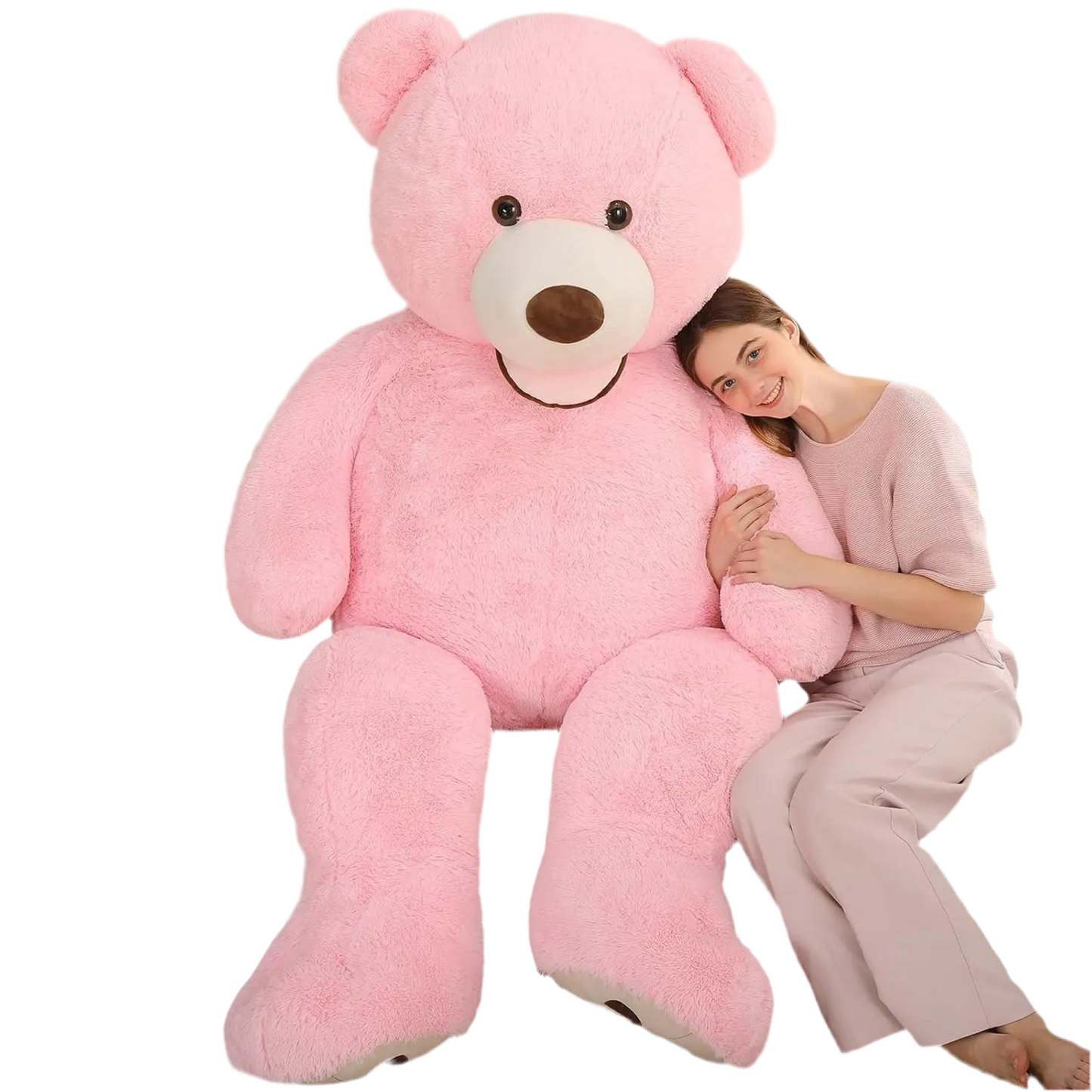 6 FT Giant Pink Teddy Bear