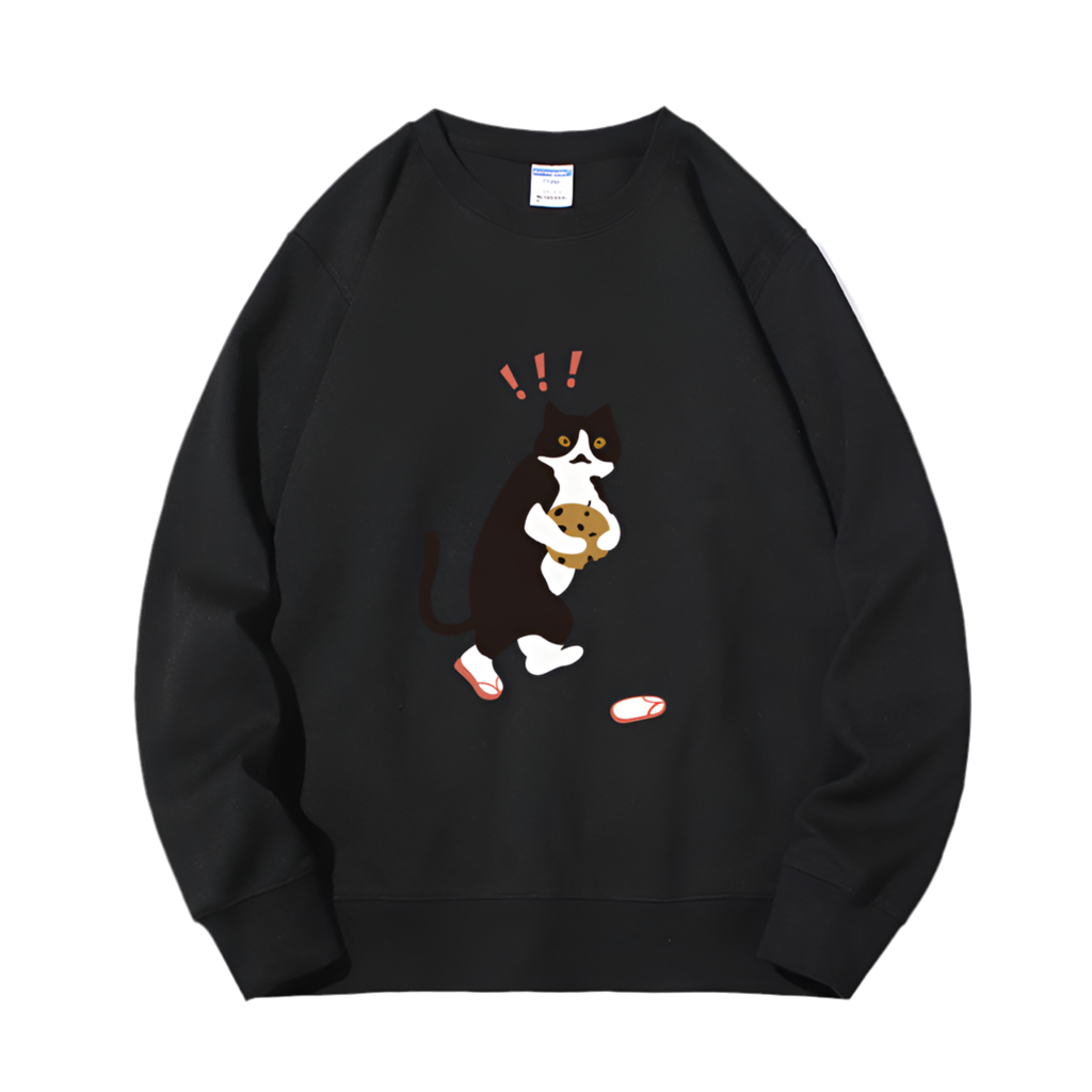 Cookie Cat Long Sleeve Sweatshirt